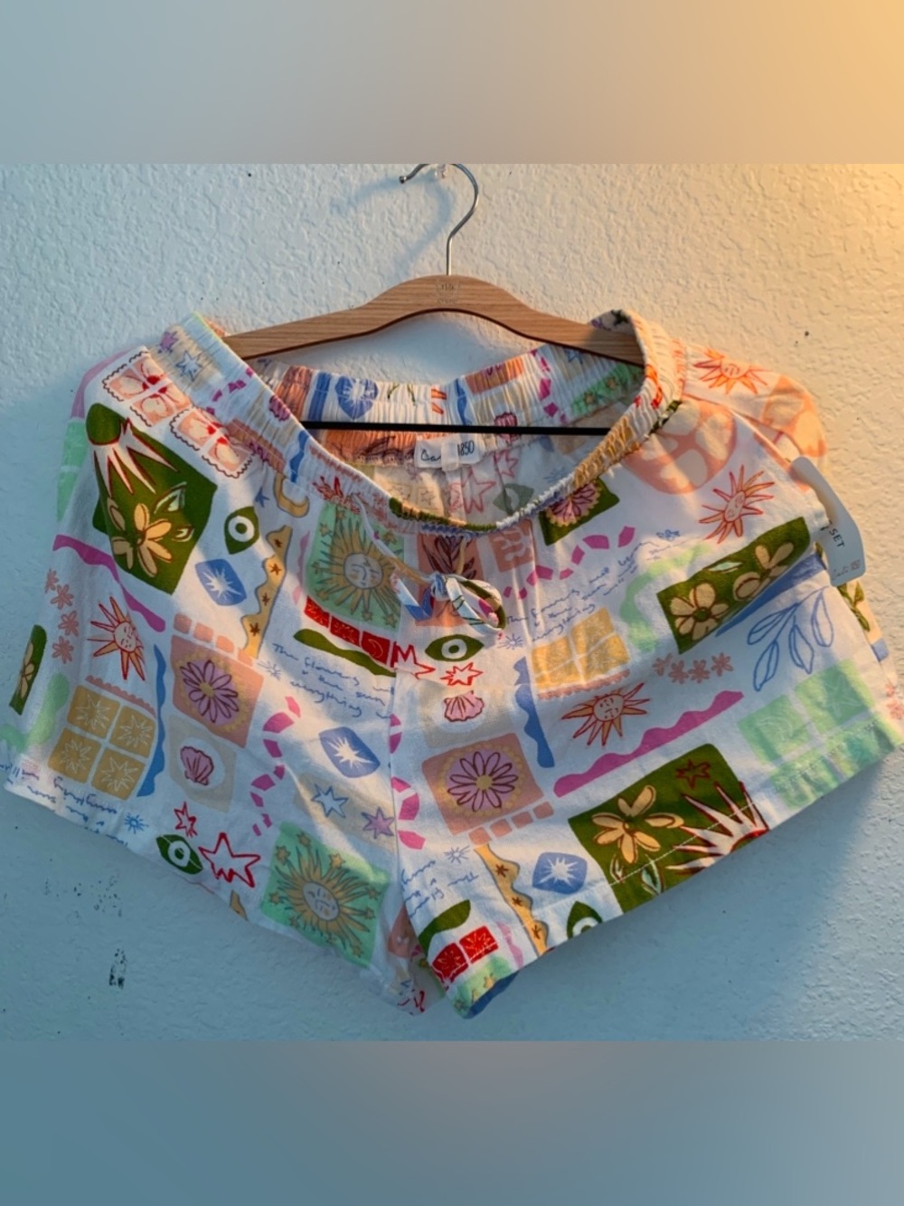 Colorful Patchwork Print Women's Multicolor Set - Picture 6 of 8